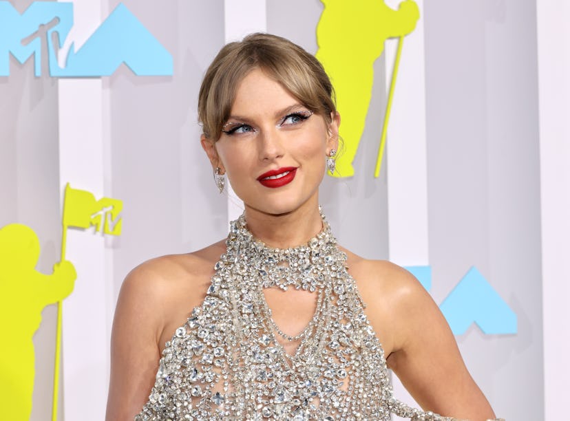 Taylor Swift on the red carpet in NYC, which is where you can now buy Taylor Swift's Cornelia Street...