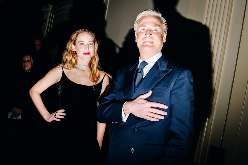 Jennifer Lawrence and Jeff Sharp at The 2022 Gotham Awards held at Cipriani Wall Street on November ...
