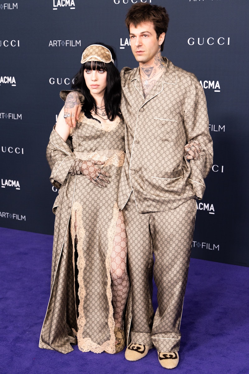 Billie Eilish, Jesse Rutherford in Matching Gucci at LACMA