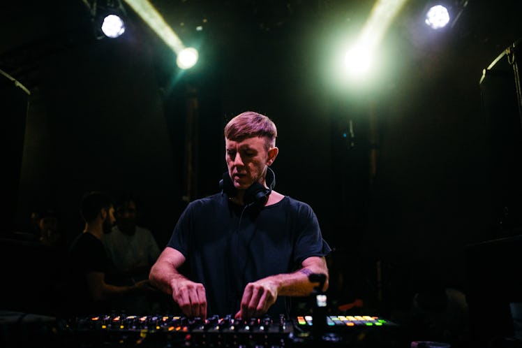 CULLERA, SPAIN - AUGUST 11: DJ/PRODUCER Richie Hawtin perfoms on stage of Medusa Festival on August ...