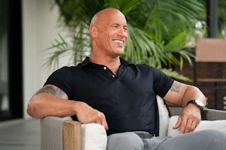 Dwayne Johnson returned to an old teenaged haunt to apologize for shoplifting there as a poor kid gr...