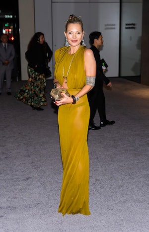 Kate Moss' sheer dress at the 2022 WSJ Innovator Awards.