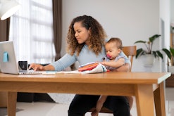 Study says remote work helps women and caregivers.
