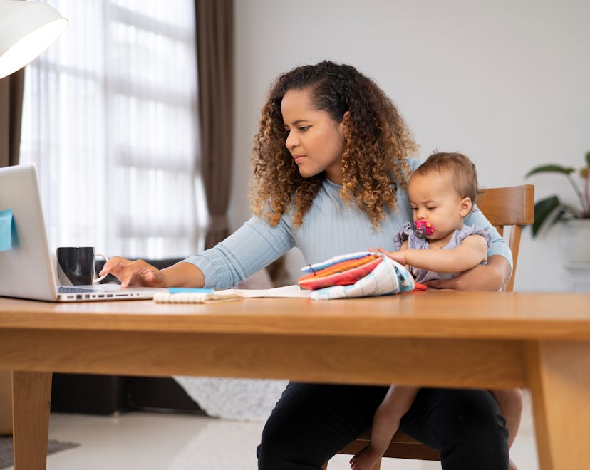 Study says remote work helps women and caregivers.