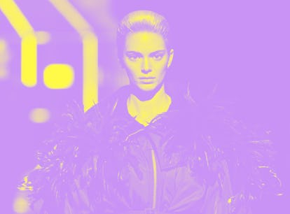 Kendall Jenner's beauty evolution includes her walking the runway at the Prada fashion show with red...