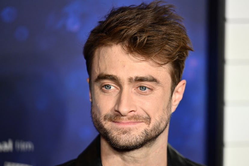 English actor Daniel Radcliffe arrives for the premiere of "Weird: The Al Yankovic Story" at the Ala...