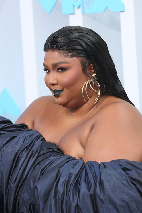 NEWARK, NEW JERSEY - AUGUST 28: Lizzo attends the 2022 MTV Video Music Awards at Prudential Center o...