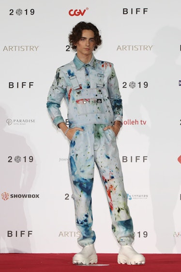 Timothee Chalamet style evolution: Actor Timothee Chalamet attends the photo call at the red carpet ...