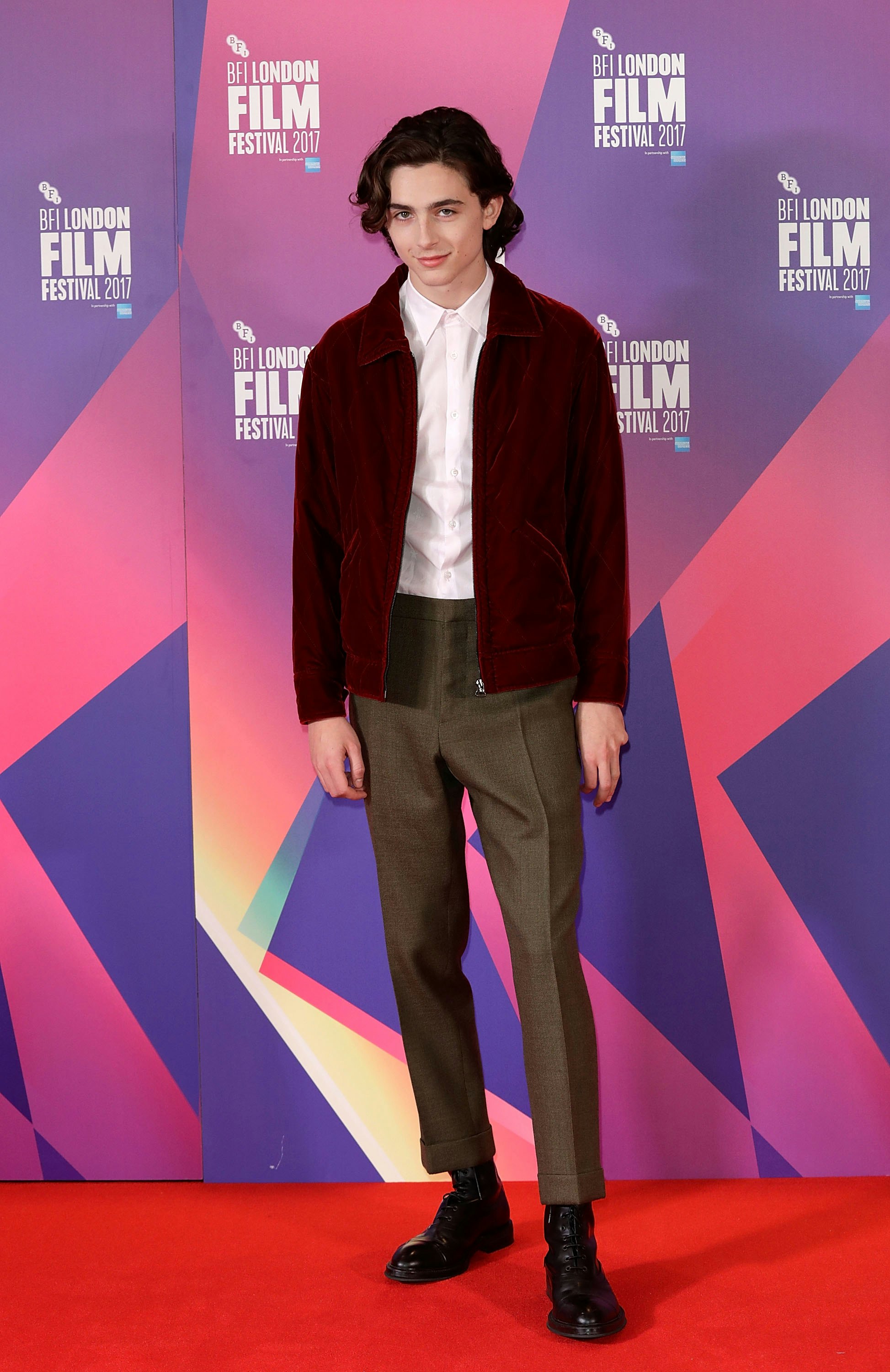 Timothée Chalamet's daring red carpet evolution