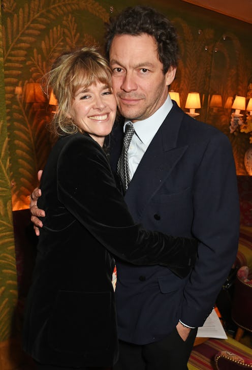 LONDON, ENGLAND - JANUARY 31:  Catherine Fitzgerald (L) and Dominic West attend the Farms Not Factor...