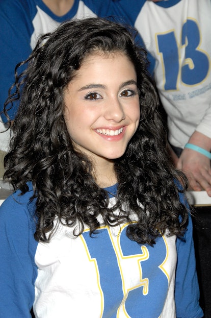 Ariana Grande's beauty evolution includes Ariana Grande's natural hair seen on October 30, 2008 in N...