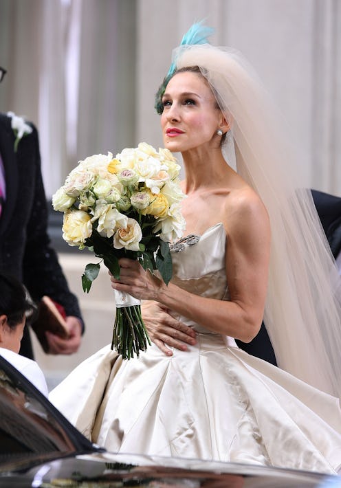 Carrie Bradshaw's wedding dress from Vivienne Westwood.