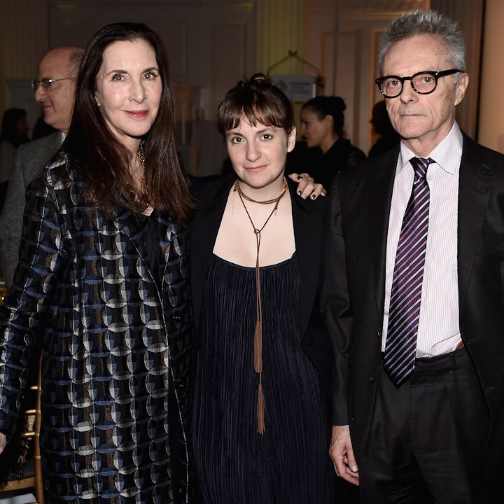 Lena Dunham lives right behind her parents -- where she's always wanted to be. Here, Laurie Simmons,...