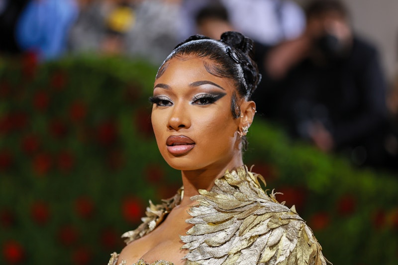 NEW YORK, NEW YORK - MAY 02: Megan Thee Stallion attends The 2022 Met Gala Celebrating "In America: ...