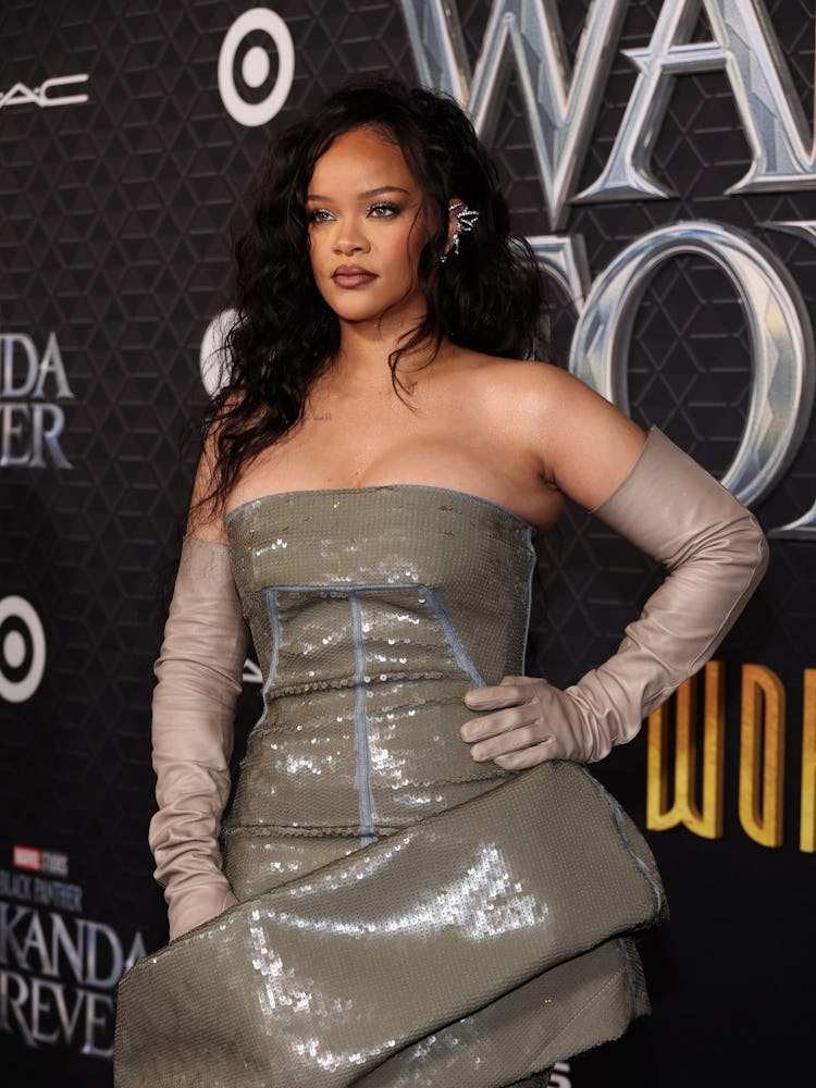 Rihanna attends Marvel Studios' "Black Panther: Wakanda Forever" premiere 