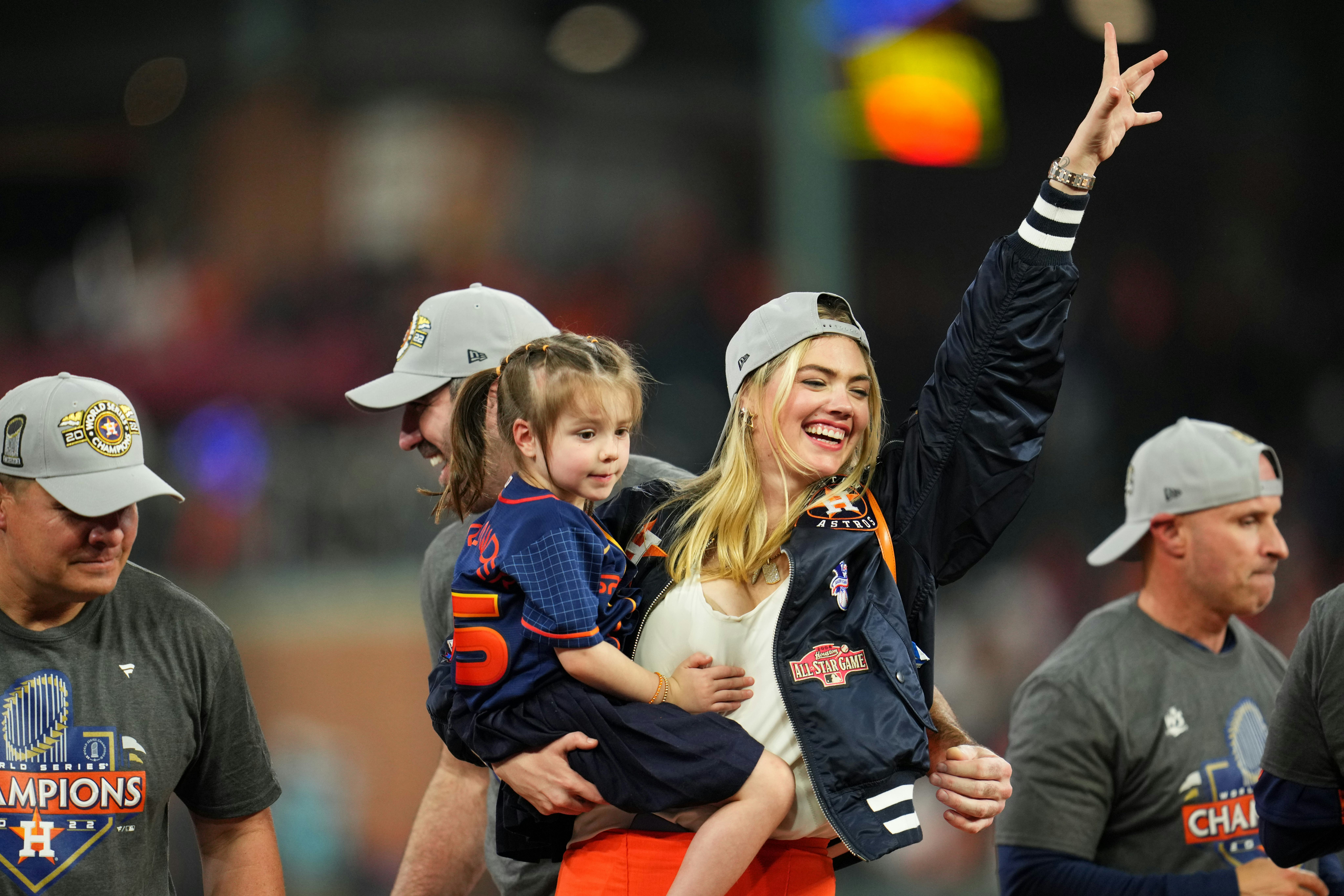 Kate Upton Celebrates Husband Justin Verlander's World Series Win With