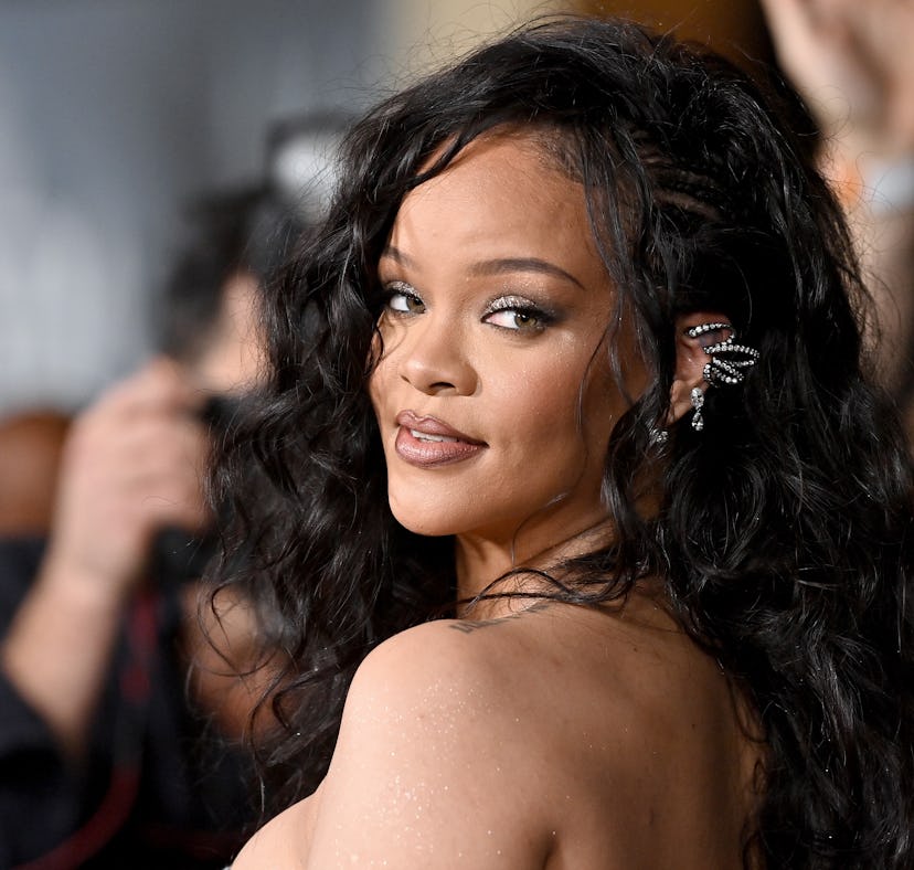 Rihanna addressed the rumors she's getting ready to release a new album just in time for her Super B...