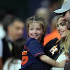 Genevieve Upton Verlander celebrated dad Justin Verlander and the Houston Astros' World Series win w...