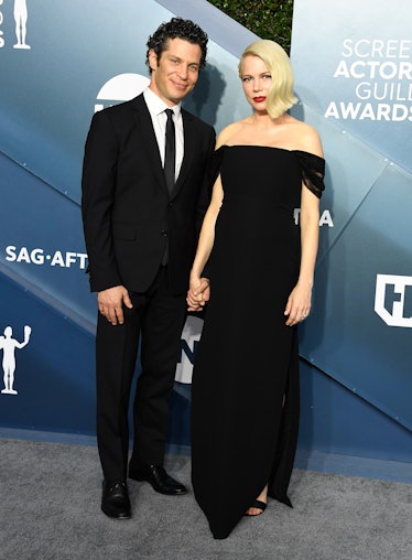 LOS ANGELES, CALIFORNIA - JANUARY 19: Thomas Kail and Michelle Williams arrives at the 26th Annual S...