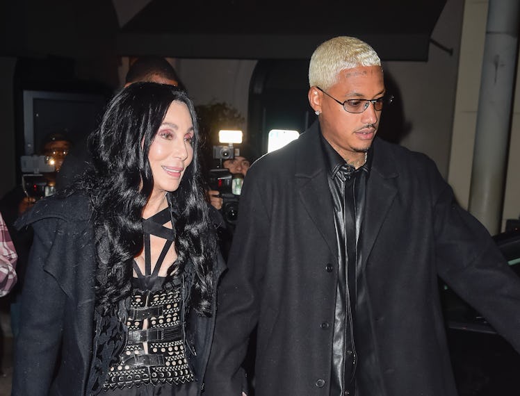 LOS ANGELES, CA - NOVEMBER 02: Cher and Alexander Edwards are seen on November 02, 2022 in Los Angel...