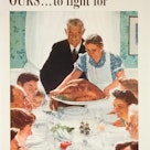 Ours to fight for #freedom from want/Norman Rockwell. Washington, D.C. U.S. Government Printing Offi...