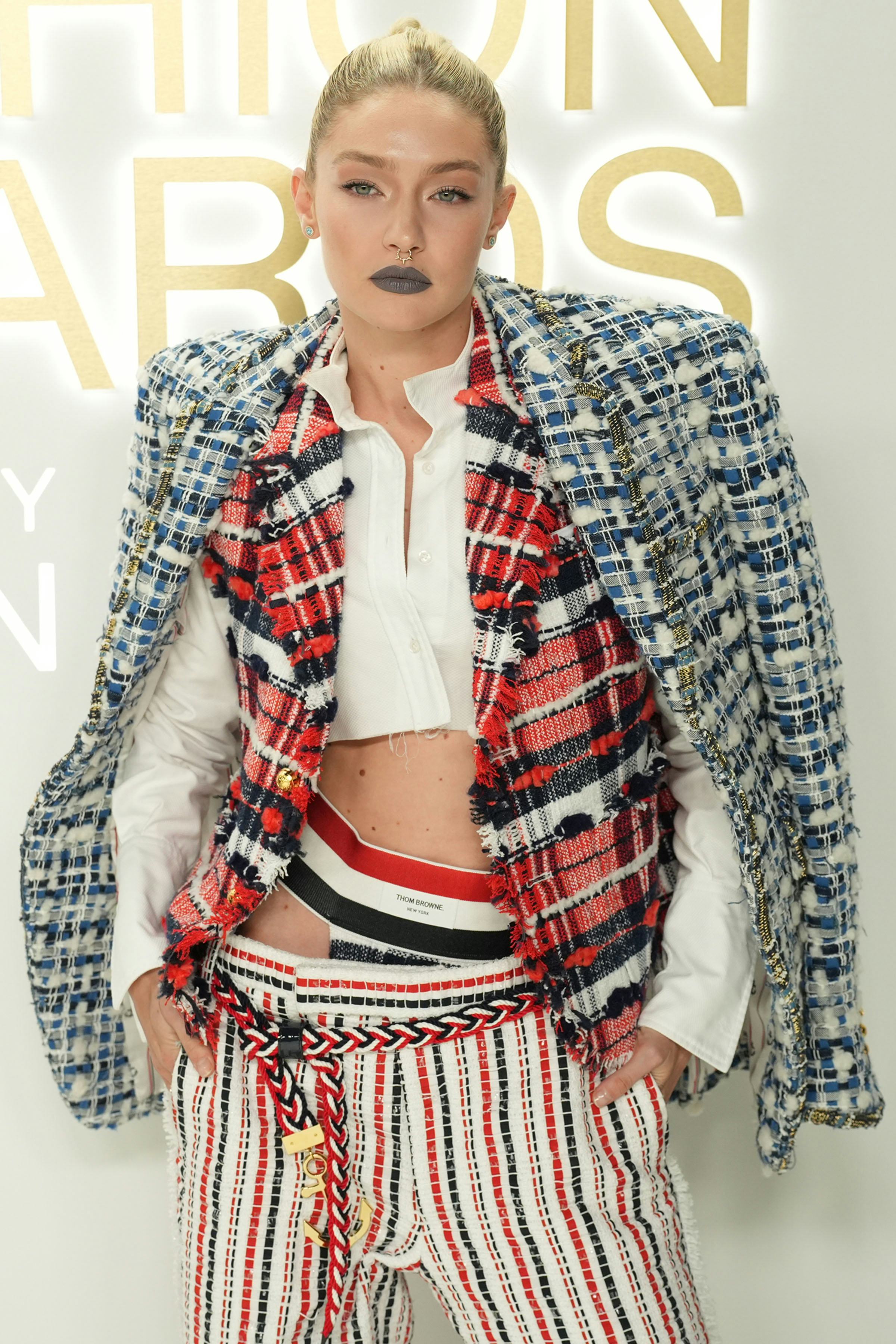 NEW YORK, NY - NOVEMBER 07: Gigi Hadid attends 2022 CFDA Fashion Awards  on November 7, 2022 at Cipr...