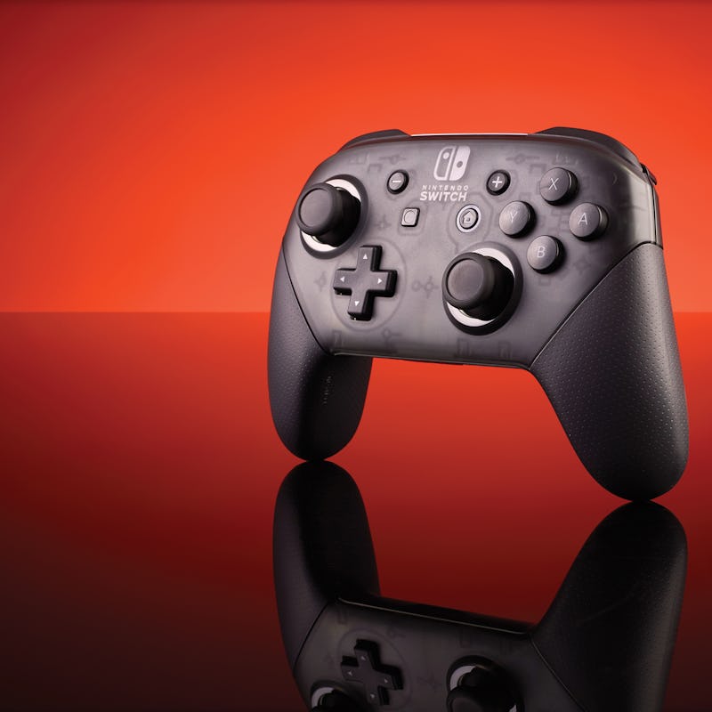 A Nintendo Switch Pro game controller, taken on September 18, 2017. (Photo by Joby Sessions/PC Gamer...