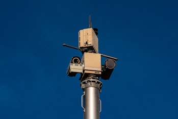 VALENTINE, TEXAS - JANUARY 17: Autonomous Surveillance Towers, the new CBP camera tower made by Andu...