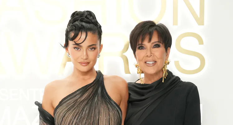 NEW YORK, NEW YORK - NOVEMBER 07: Kylie Jenner and Kris Jenner attend the CFDA Fashion Awards at Ca...