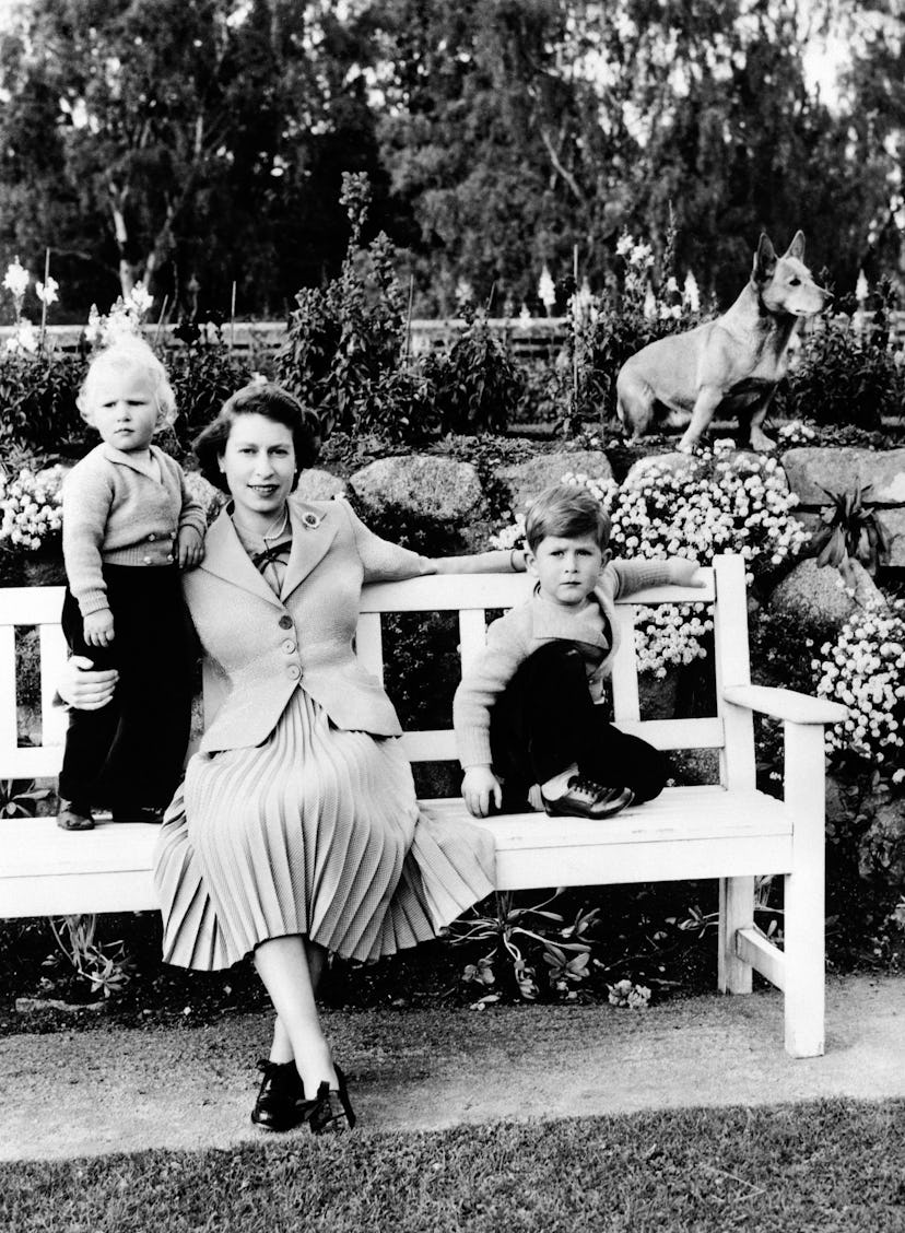 Queen Elizabeth shared a love of dogs with her children.