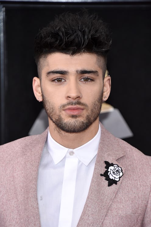 NEW YORK, NY - JANUARY 28: Recording artist Zayn Malik attends the 60th Annual GRAMMY Awards at Mad...