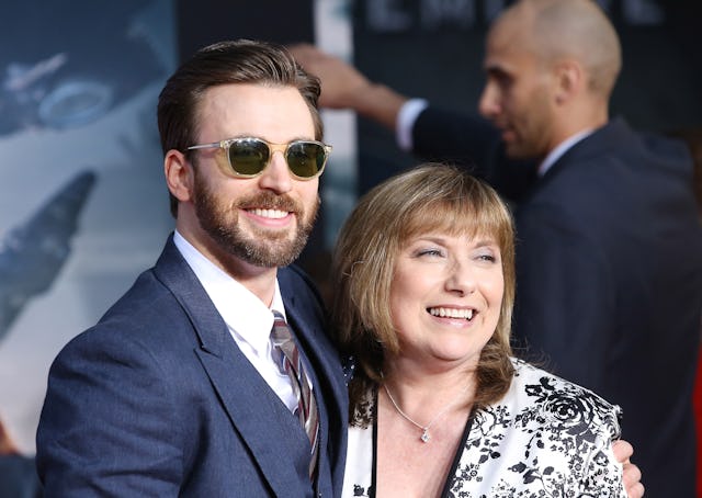 Chris Evans' mom is not surprised her son was chosen as 'sexiest man alive.'