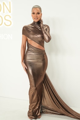 Khloe Kardashian attends the CFDA Fashion Awards on November 07, 2022