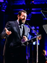 Adam Sandler at The 2022 Gotham Awards held at Cipriani Wall Street on November 28, 2022 in New York...