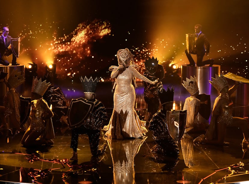 THE MASKED SINGER. Harp in the season 8 premiere of THE MASKED SINGER airing Wednesday, Oct. 21 (8:0...