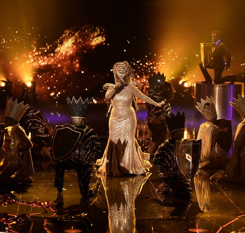 THE MASKED SINGER. Harp in the season 8 premiere of THE MASKED SINGER airing Wednesday, Oct. 21 (8:0...