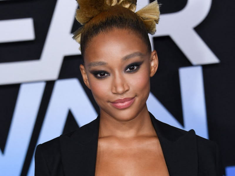 US actress Amandla Stenberg arrives for the premiere of "Dear Evan Hansen" at the Walt Disney Concer...