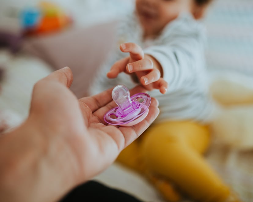 baby reaching for pacifier baby won't take pacifier why won't my baby take a pacifier