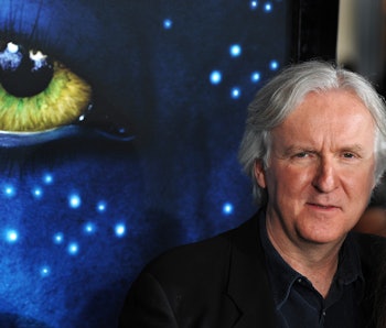 Director James Cameron arrives at the premiere of "Avatar," at the Grauman's Chinese Theatre, in the...