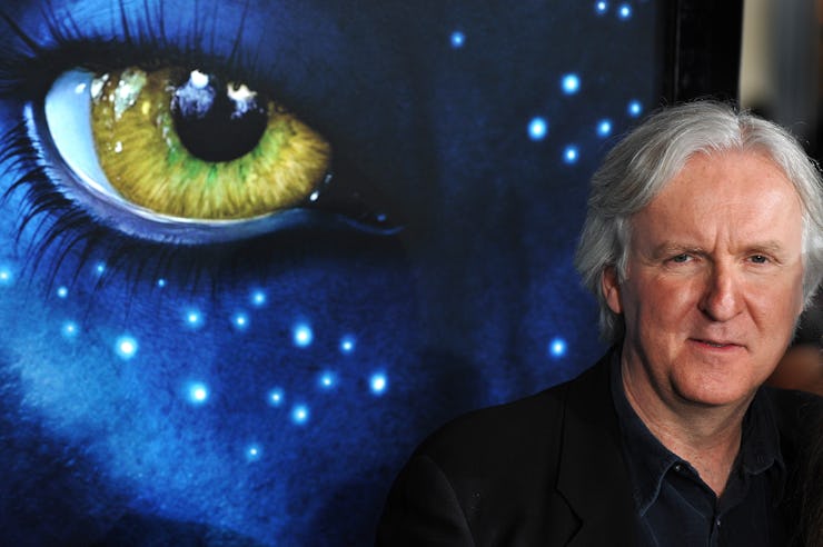 Director James Cameron arrives at the premiere of "Avatar," at the Grauman's Chinese Theatre, in the...