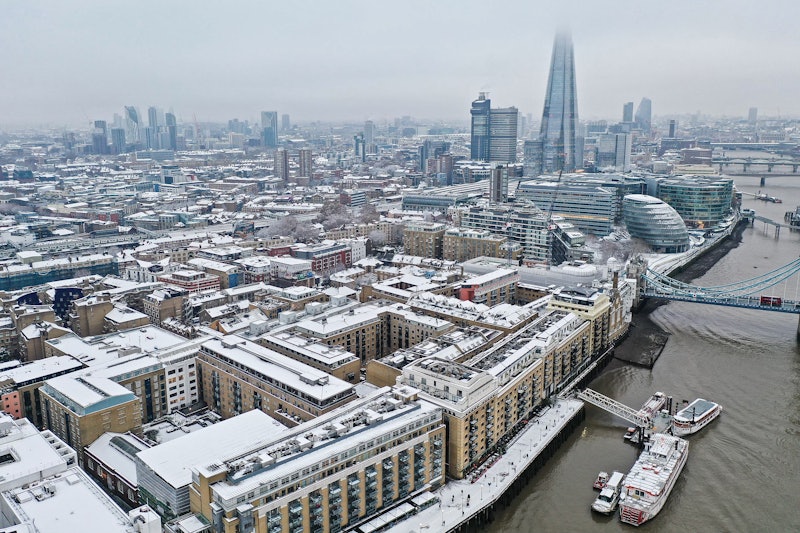 “Britain's most sacred traditions - the annual London Snow Chaos Day - is here.”