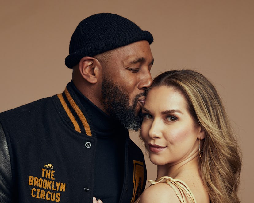 LOS ANGELES, CALIFORNIA - DECEMBER 05: (L-R) Stephen "tWitch" Boss and Allison Holker pose in the IM...