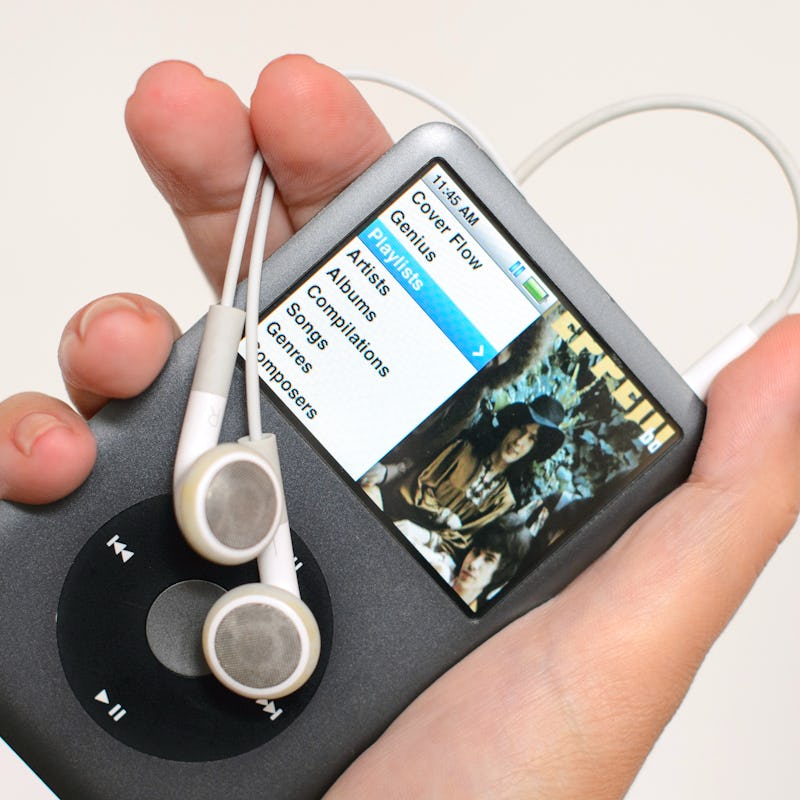 Generic stock photo shows an Apple iPod mp3 player and headphones. PRESS ASSOCIATION Photo. Picture ...