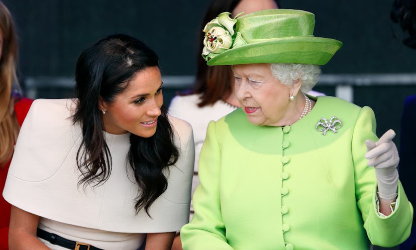 Meghan Markle was grateful for grandmother figure in Queen Elizabeth.