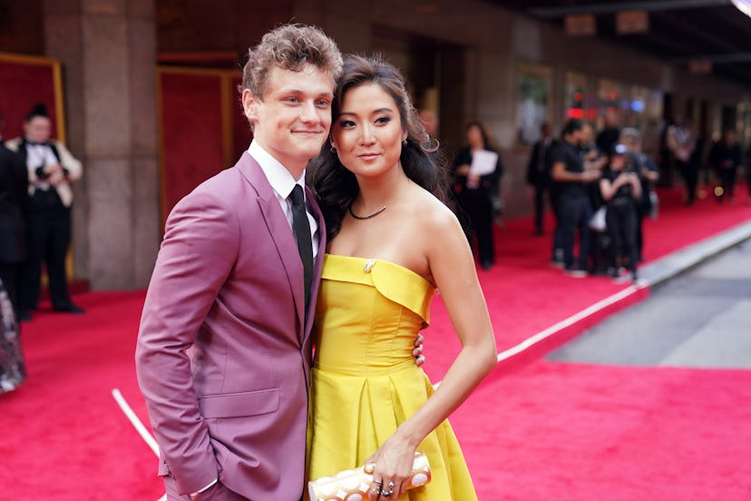 Ben Cook and Ashley Park sparked dating rumors after attending a series of events together. Photo by…