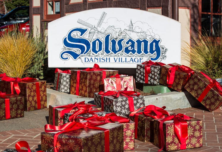Solvang is one of the best Christmas towns in the USA for a winter wonderland getaway.