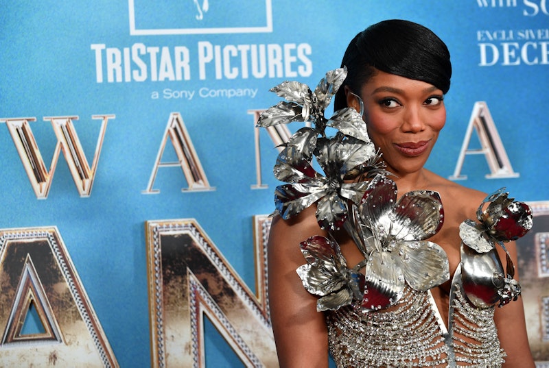 Naomi Ackie Wore A Sheer Schiaparelli Dress To The Whitney Houston Premiere