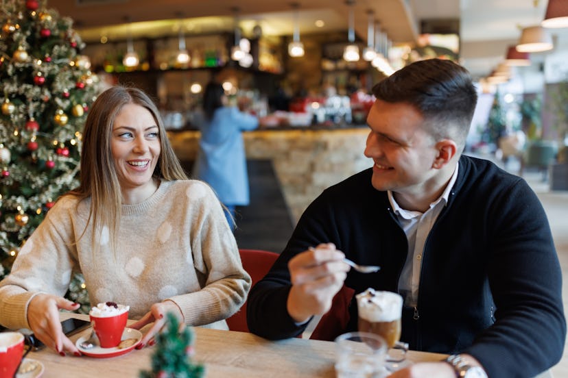 Hot chocolate date night is perfect for the holiday season.