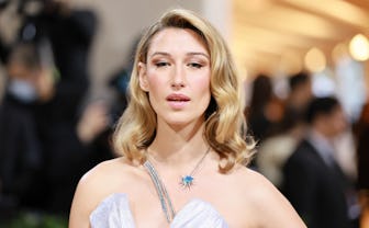 NEW YORK, NEW YORK - MAY 02: Lauren Remington Platt attends The 2022 Met Gala Celebrating "In Americ...