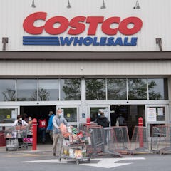 Costco storefront in Washington, DC, for those who are wondering about costco's new year's eve store...